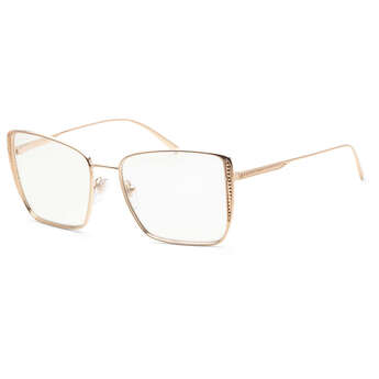 Bulgari Womens 55mm Rose Gold Sunglasses BV6176-2014M7-55