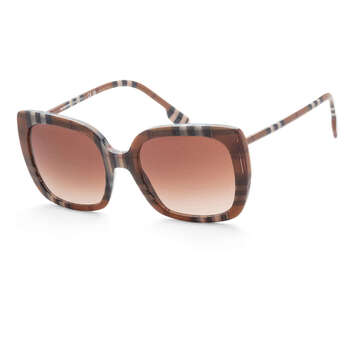 Women's Brown Square Sunglasses