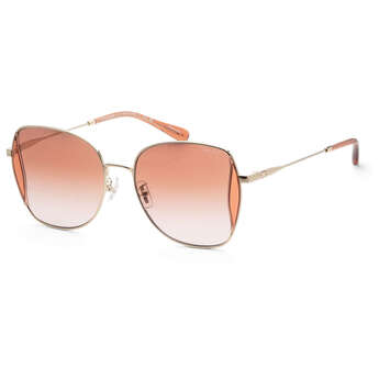 Coach Women's 58mm Shiny Light Gold Sunglasses HC7158D-900513-58