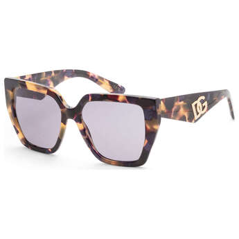 Dolce & Gabbana Womens 55mm Havana Blue Pearl Sunglasses DG4438-3439-1-55