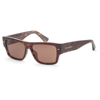 Dolce & Gabbana Men's 55mm Havana Sunglasses DG4451F-502-73-55