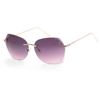 Guess Women's 61mm Shiny Rose Gold Sunglasses GF0384-28T