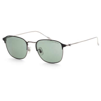 Montblanc Men's 54mm Ruthenium Sunglasses MB0189S-005-54