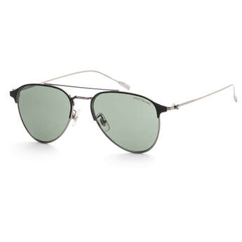 Montblanc Men's 55mm Ruthenium Sunglasses MB0190S-002-55