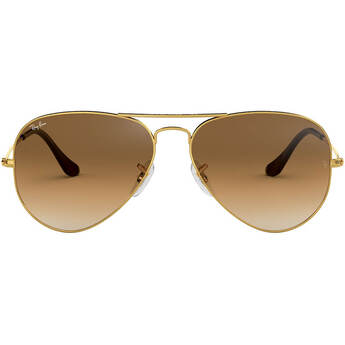 Ray-Ban Aviator Large Metal Arista Clear Gradient Brown Crystal — thumbnail 6