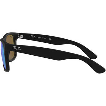 Ray-Ban Justin Rubber Black Blue Flash Plastic — thumbnail 5