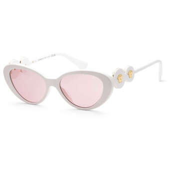 Versace Women's 54mm Optical White Sunglasses VE4433U-314-84