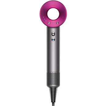 First-generation Supersonic™ hair dryer (Iron/Fuchsia)