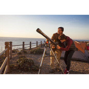 Celestron AstroMaster 70AZ 70mm f/13 Alt-Az Refractor Telescope — thumbnail 9
