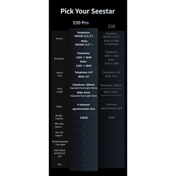 ZWO Seestar S30 Pro All-in-One Smart Telescope — thumbnail 31