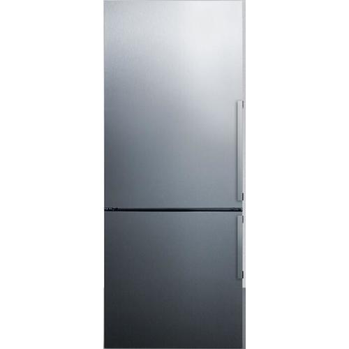 summit 28 inch bottom freezer refrigerator