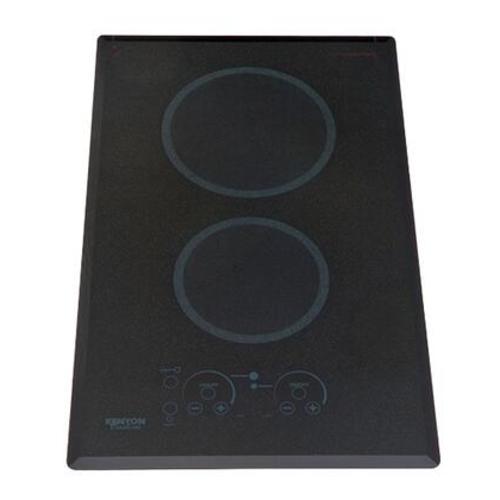 Kenyon B41540 Lite-Touch Q 2-Burner Cooktop, Black with Touch Control
