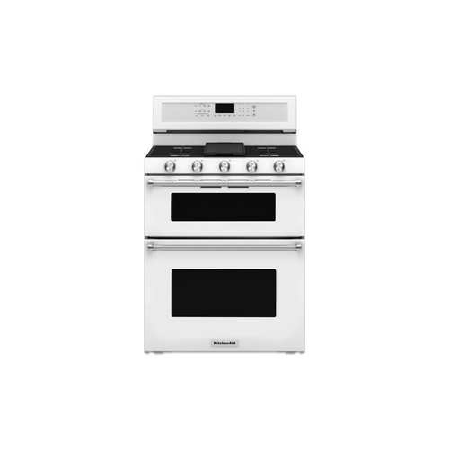 Maytag - MGT8800FZ - 30-Inch Wide Double Oven Gas Range With True