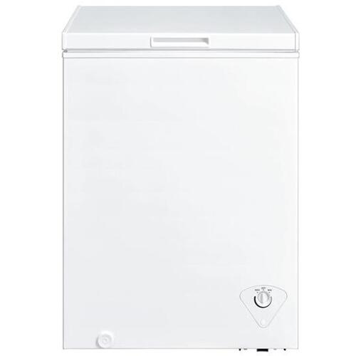 element 5 cu ft chest freezer white