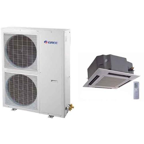 Gree Single Zone Mini Split System with with 48000 BTU Cooling Capacity,  54500 BTU Heating Capacity, Ceiling Cassette Indoor Unit and Decorative  Grille