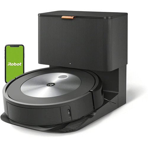 iRobot Roomba j7+ 7550 Wi-Fi Connected Self-Emptying Robot Vacuum