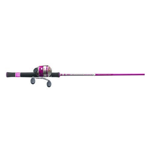 Zebco 33 Authentic Spincast Fishing Rod and Reel Combo 6'0 ME Pink