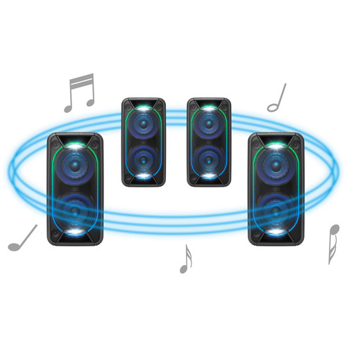 SONY XB 90  重低音、多色発光、Bluetooth、パーティーチェーン GTK-XB90 Specifications | All-in-one Hi-Fi Systems | Sony