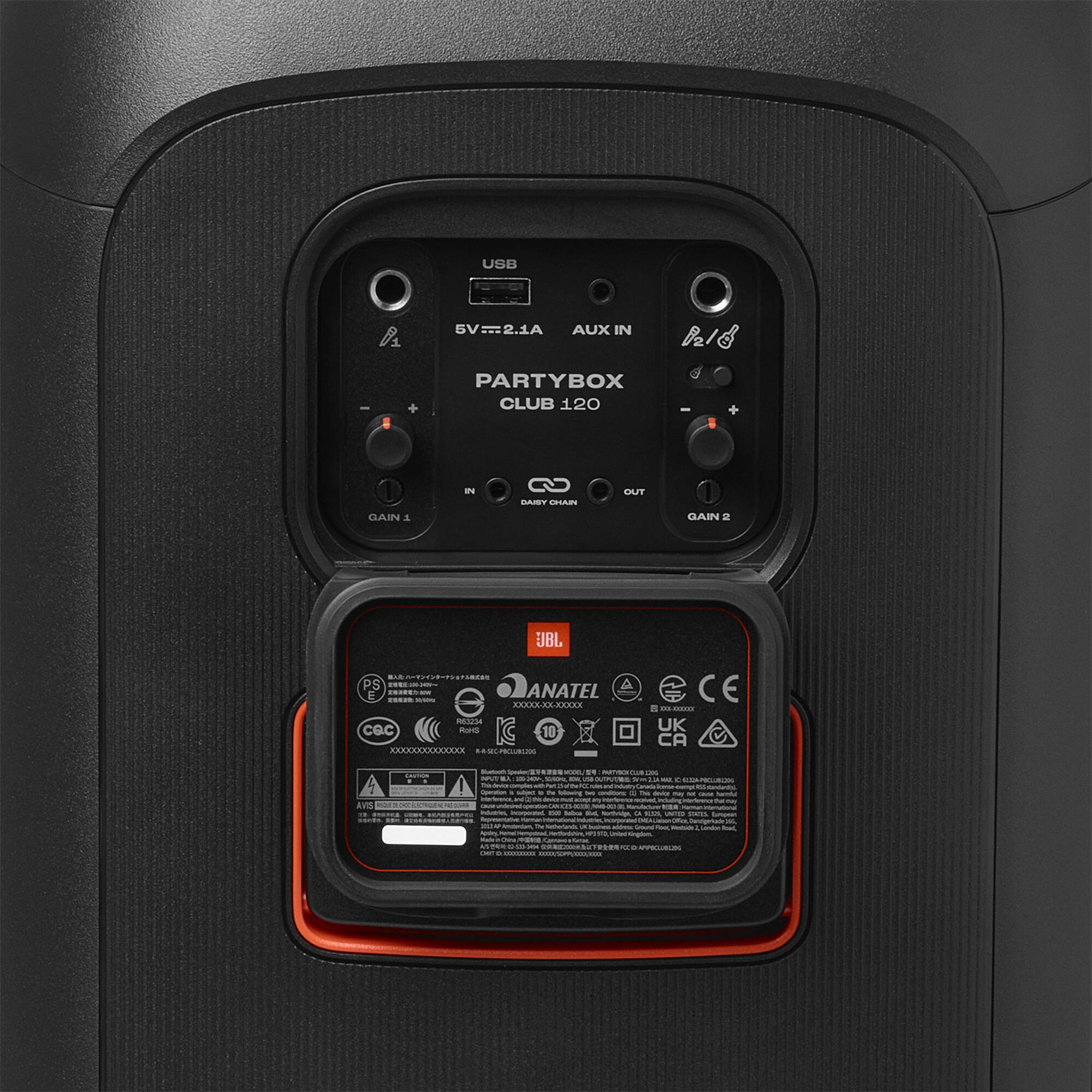 JBL PartyBox Club 120 160W Wireless Party Speaker JBLPBCLUB120AM
