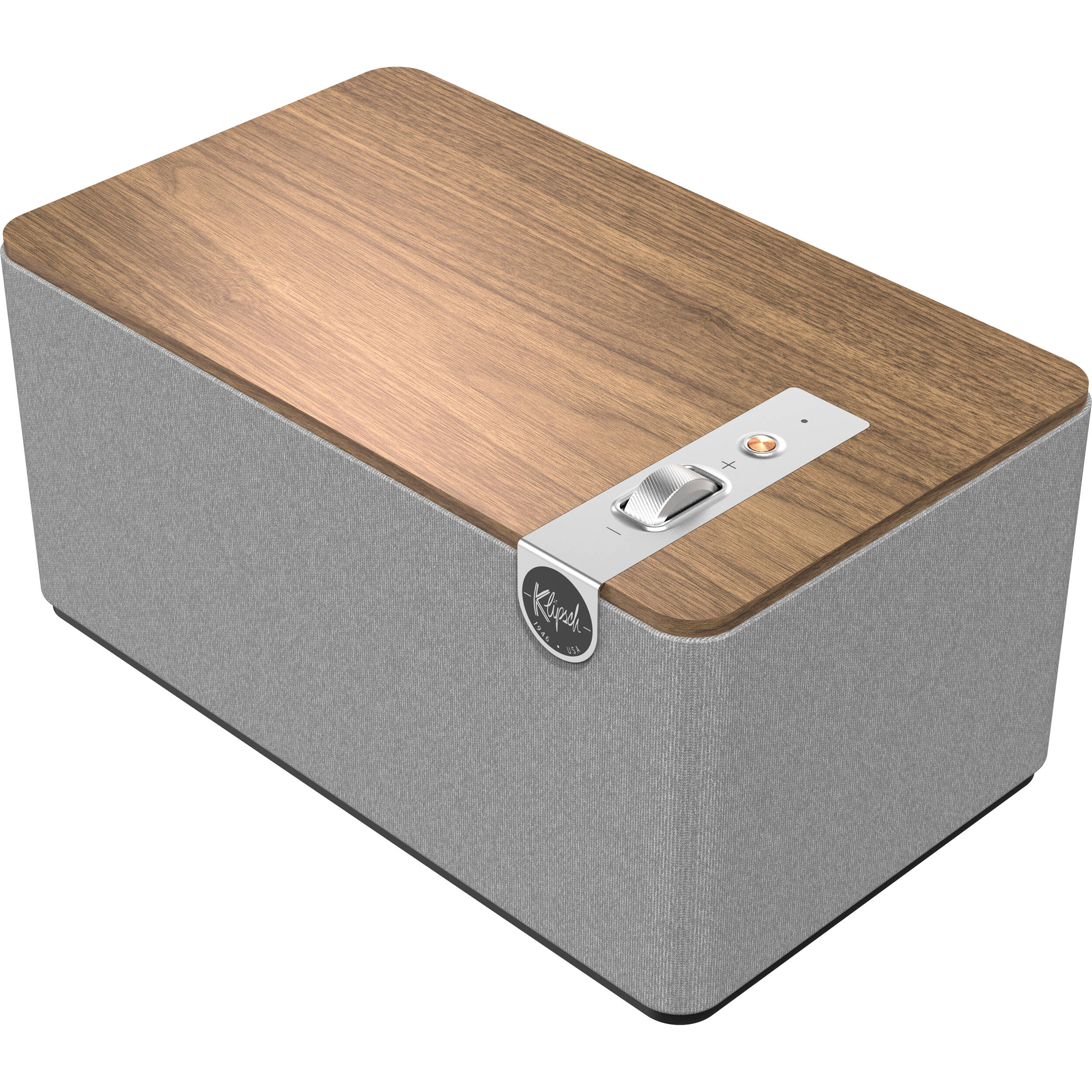 Klipsch The Three Plus Premium Bluetooth Speaker (Walnut)