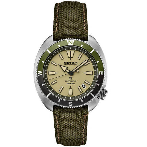 Prospex Automatic Dive Watch Beige Olive Greentoe