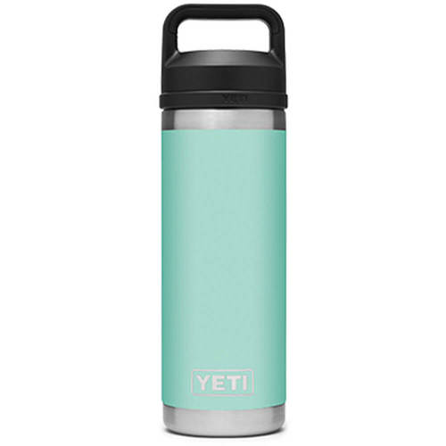 YETI Rambler 18-fl oz Stainless Steel Water Bottle with Chug Cap, Seafoam  at