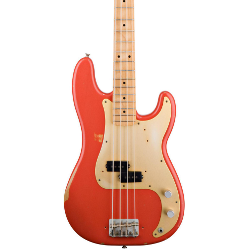Fender Road Worn '50s Precision Bass Fiesta Red | Greentoe