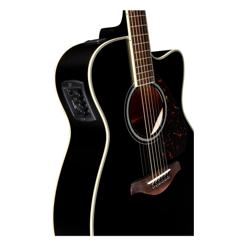 Yamaha FSX720SC Solid Top Concert Cutaway Acoustic-Electric