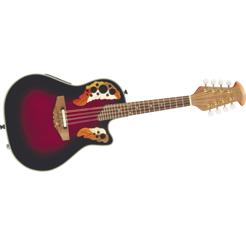 Ovation Celebrity DLX Mandolin Rubyburst | Greentoe