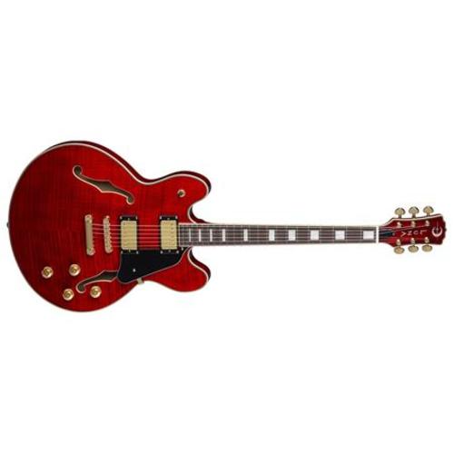 luna athena semi hollowbody electric guitar