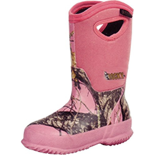 pink hunting boots