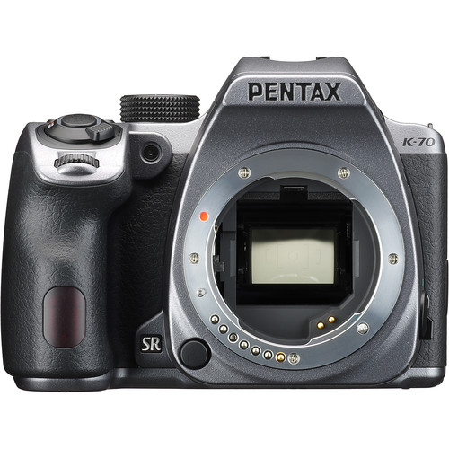 Pentax K-70 DSLR Camera (Body Only, Silver) 16981 Greentoe Photo