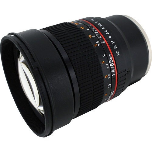 Edelsteen Wet en regelgeving Offer Samyang 85mm f/1.4 Aspherical IF Lens for Fujifilm SY85M-FX Greentoe