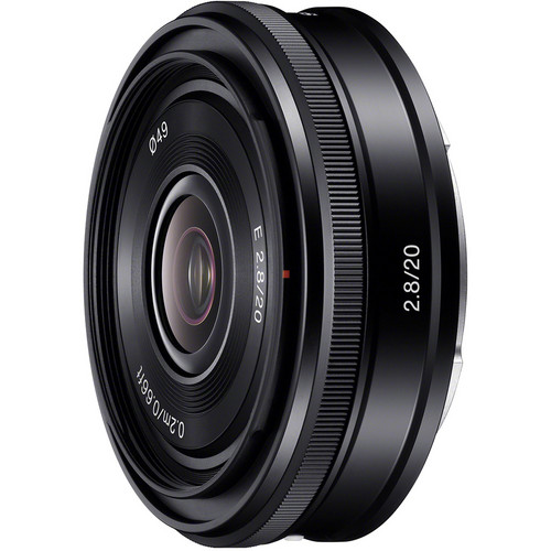 Sony 20mm f/2.8 E-mount Lens