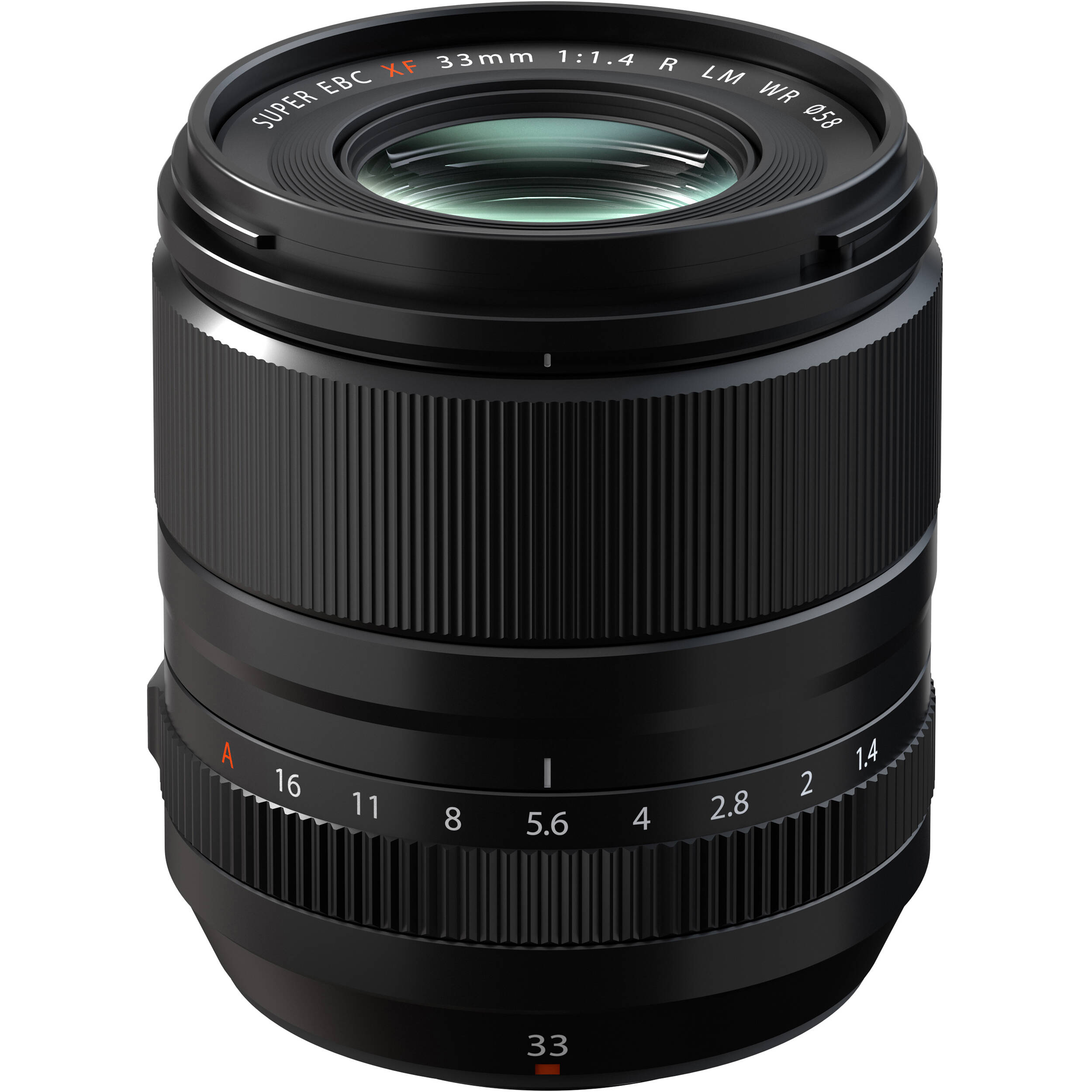 FUJIFILM XF 33mm f/1.4 R LM WR Lens 16719201 Greentoe