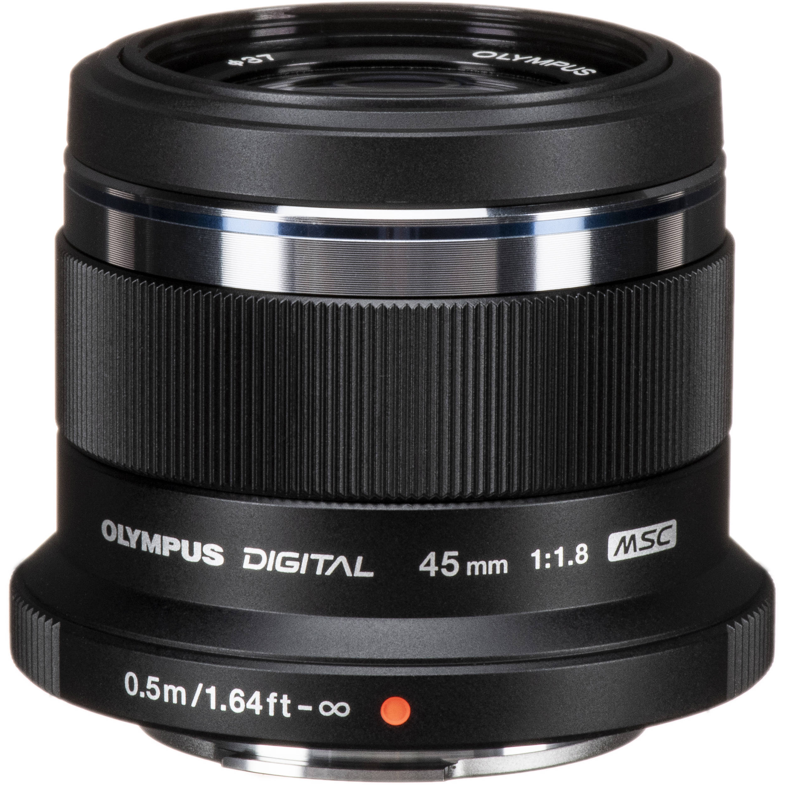 OM SYSTEM M. Zuiko Digital ED 45mm f/1.8 Lens (Black)