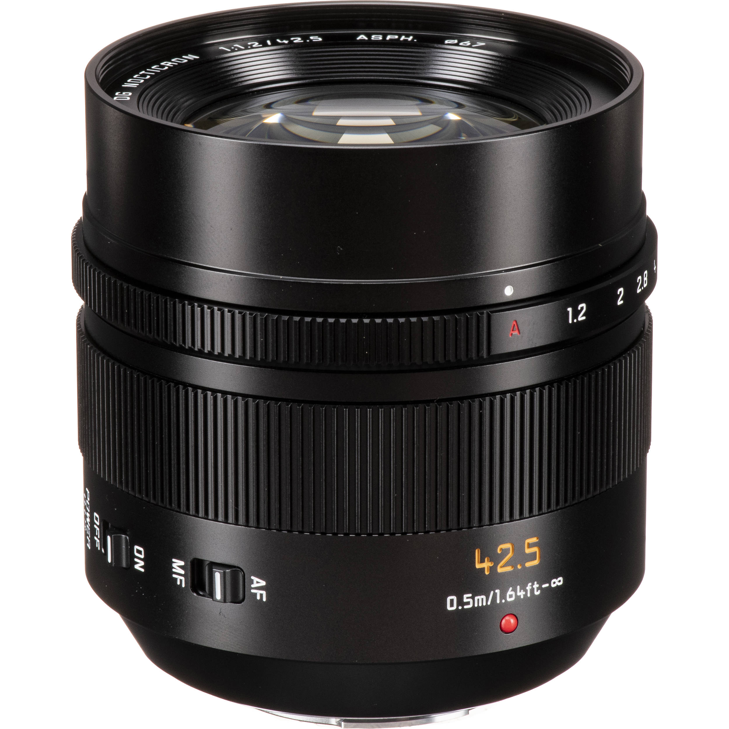 Panasonic Leica DG Nocticron 42.5mm f/1.2 ASPH Power OIS Lens
