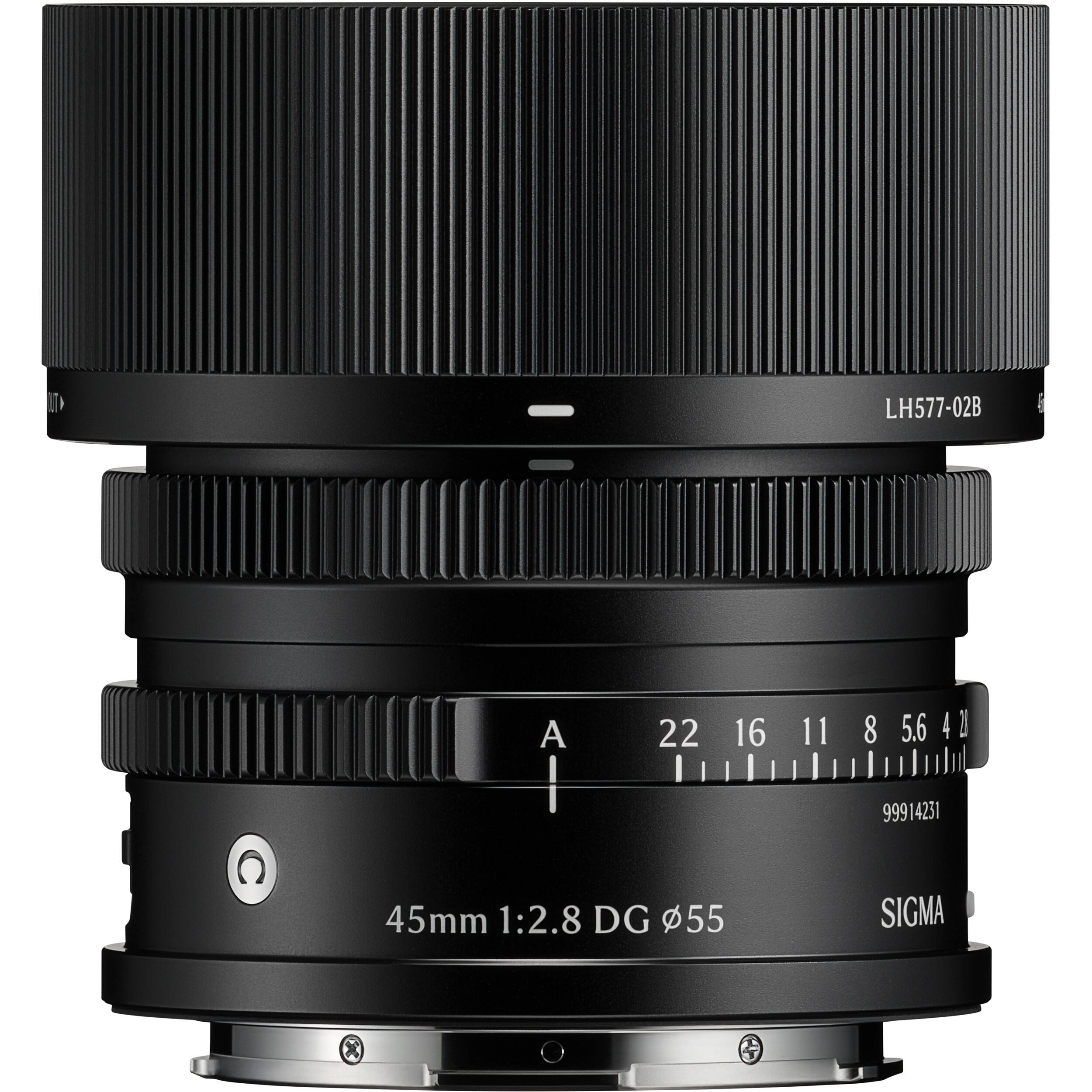 Sigma 45mm f/2.8 DG Contemporary Lens (L-Mount, Black)
