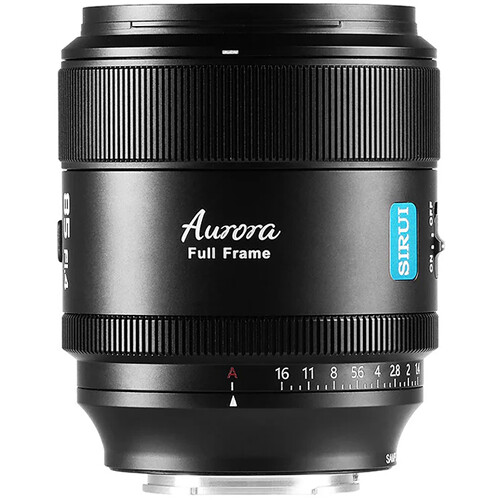SIRUI Aurora 85mm Eマウントカメラ用 #3278 AU85-E Sirui Aurora 85mm f/1.4 Lens (Sony E) | Greentoe