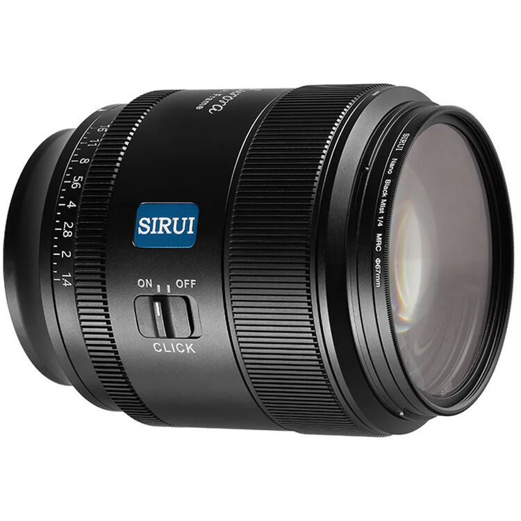 AU85-E Sirui Aurora 85mm f/1.4 Lens (Sony E) | Greentoe