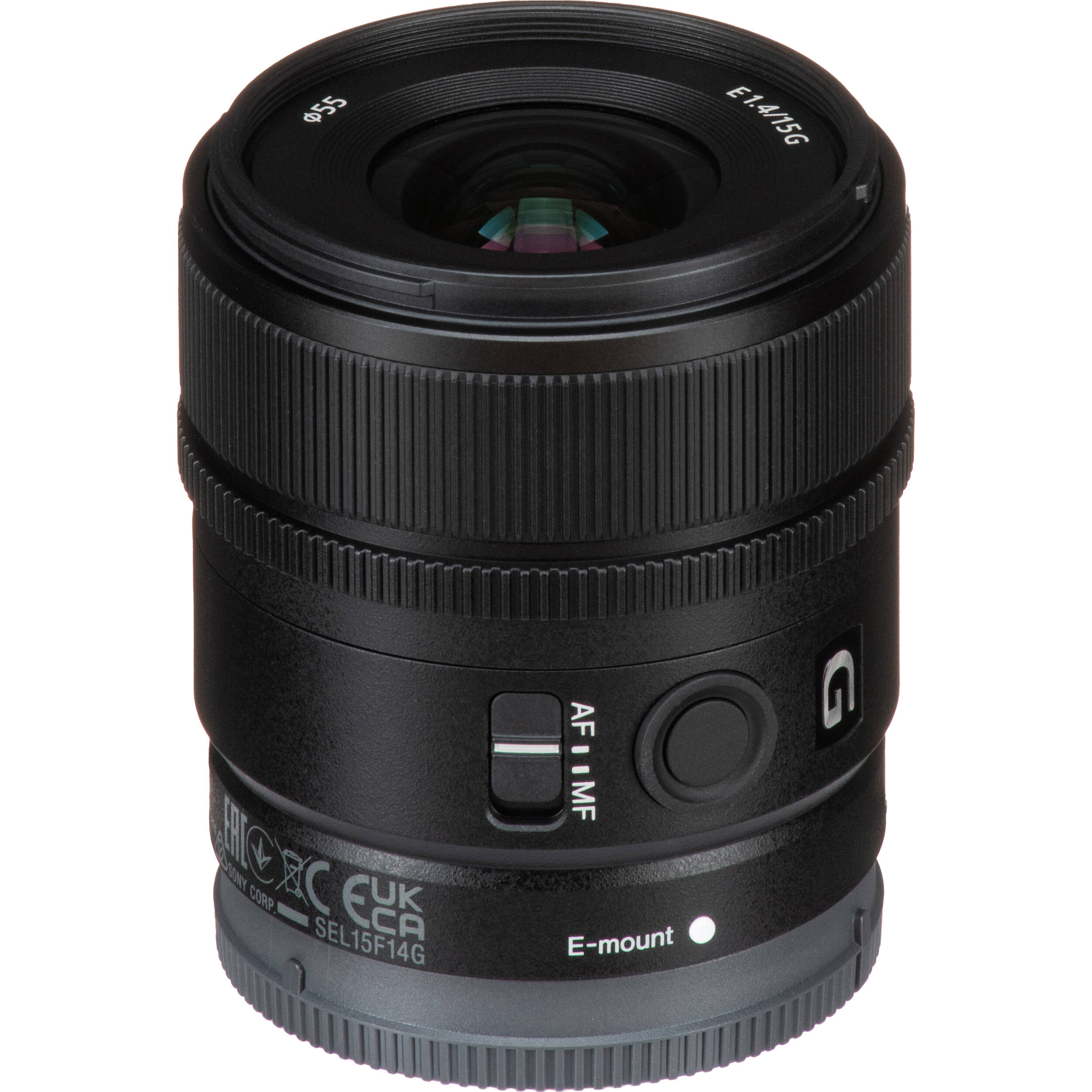 Sony E 15mm f/1.4 G Lens SEL15F14G Greentoe