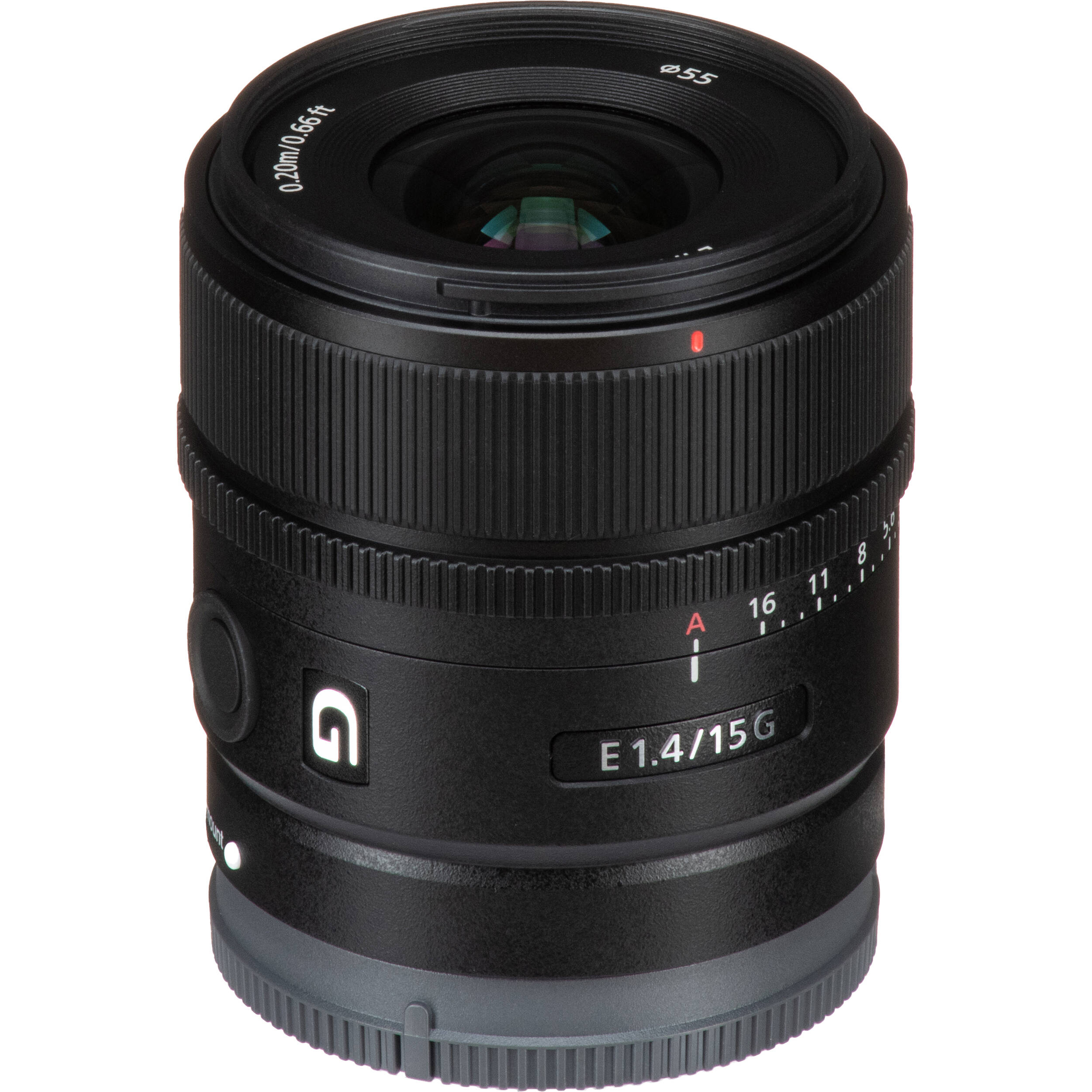 Sony E 15mm f/1.4 G Lens SEL15F14G Greentoe