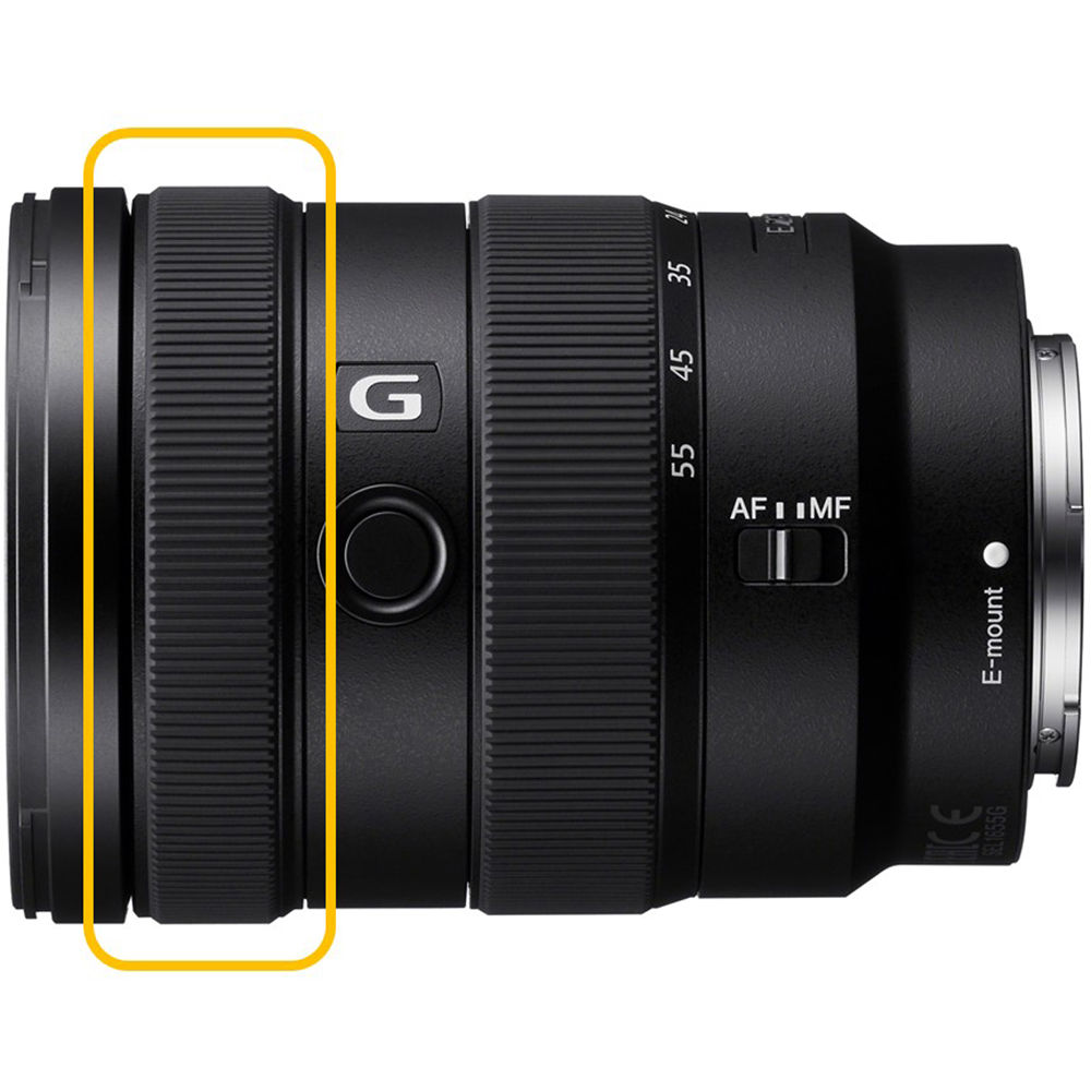 Sony E 16-55mm f/2.8 G Lens SEL1655G Greentoe