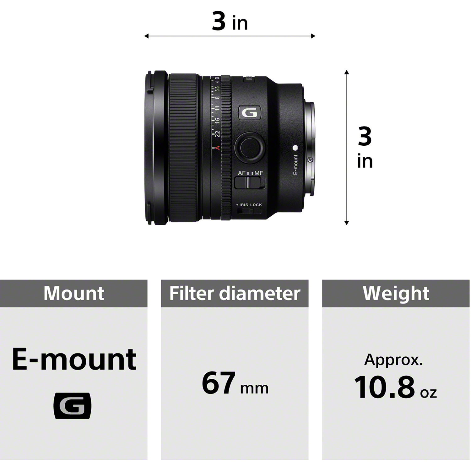 Sony SEL16F18G
