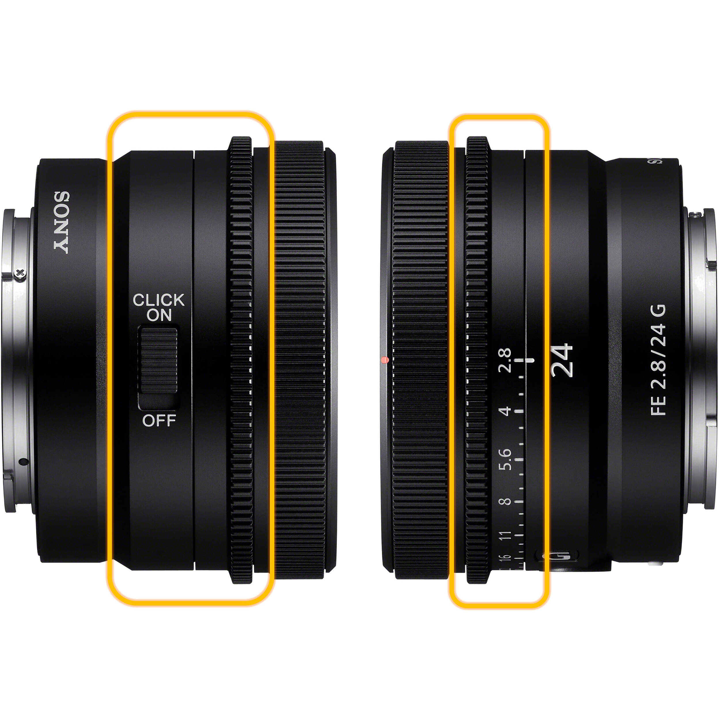 Sony FE 24mm f/2.8 G Lens SEL24F28G Greentoe
