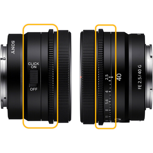 Sony FE 40mm f/2.5 G Lens SEL40F25G Greentoe