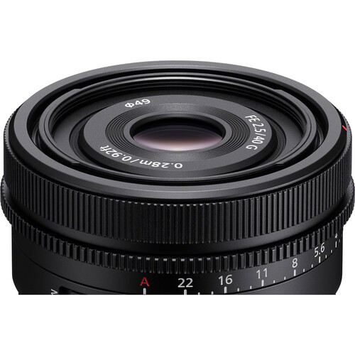 Sony FE 40mm f/2.5 G Lens SEL40F25G Greentoe