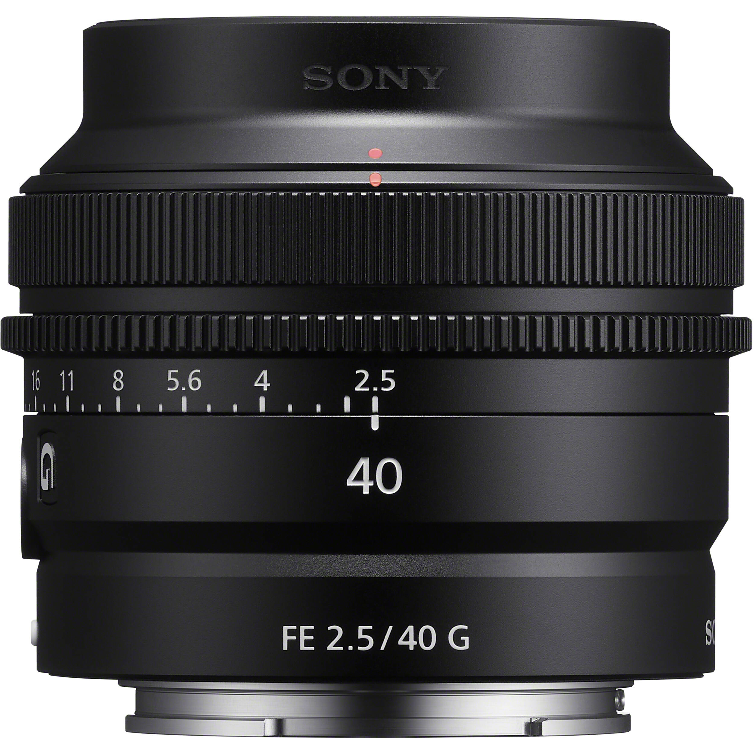 Sony FE 40mm f/2.5 G Lens SEL40F25G Greentoe