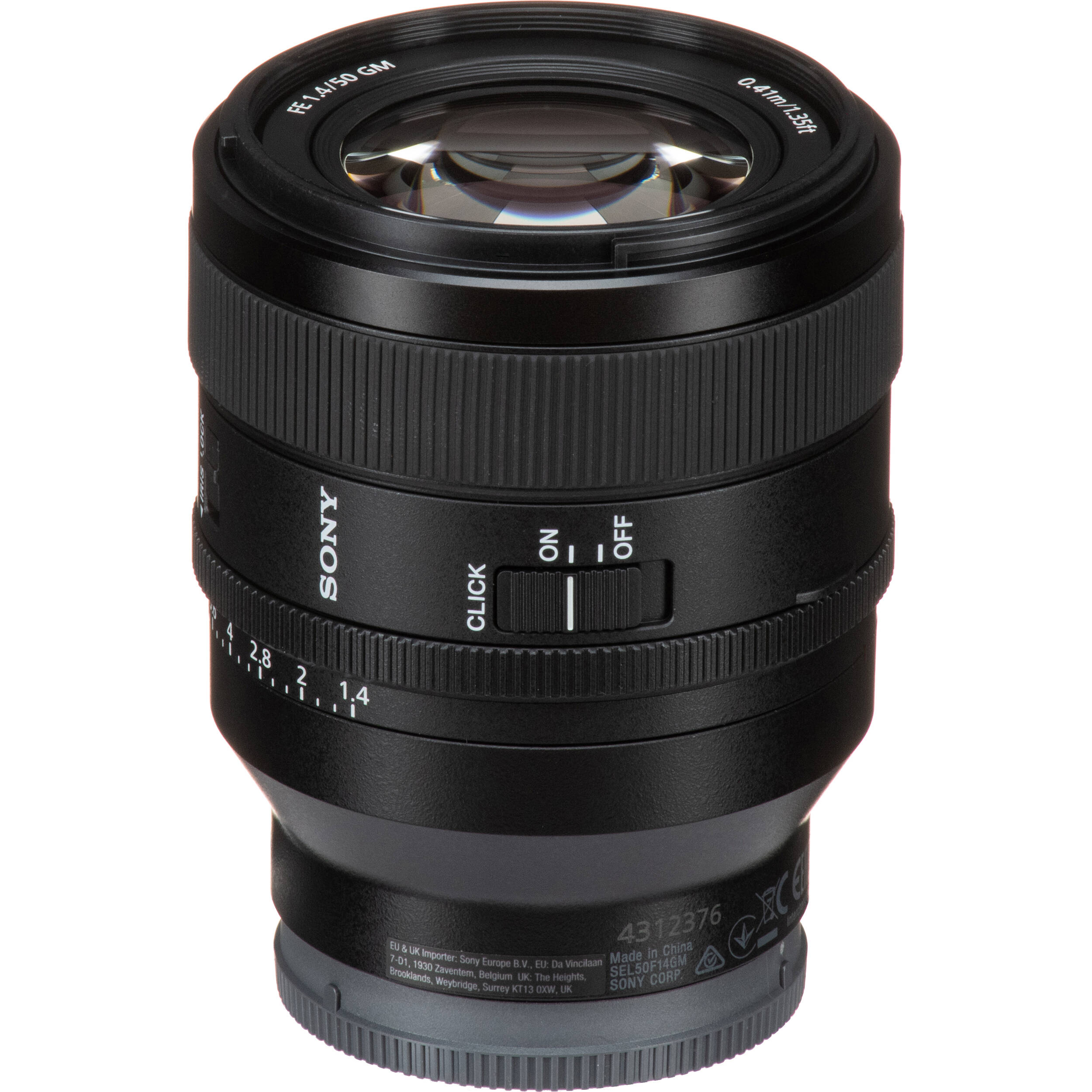 Sony 50mm F1.4, FE 50mm f/1.4 GM Lens (Sony 50mm F1.4 for E-mount