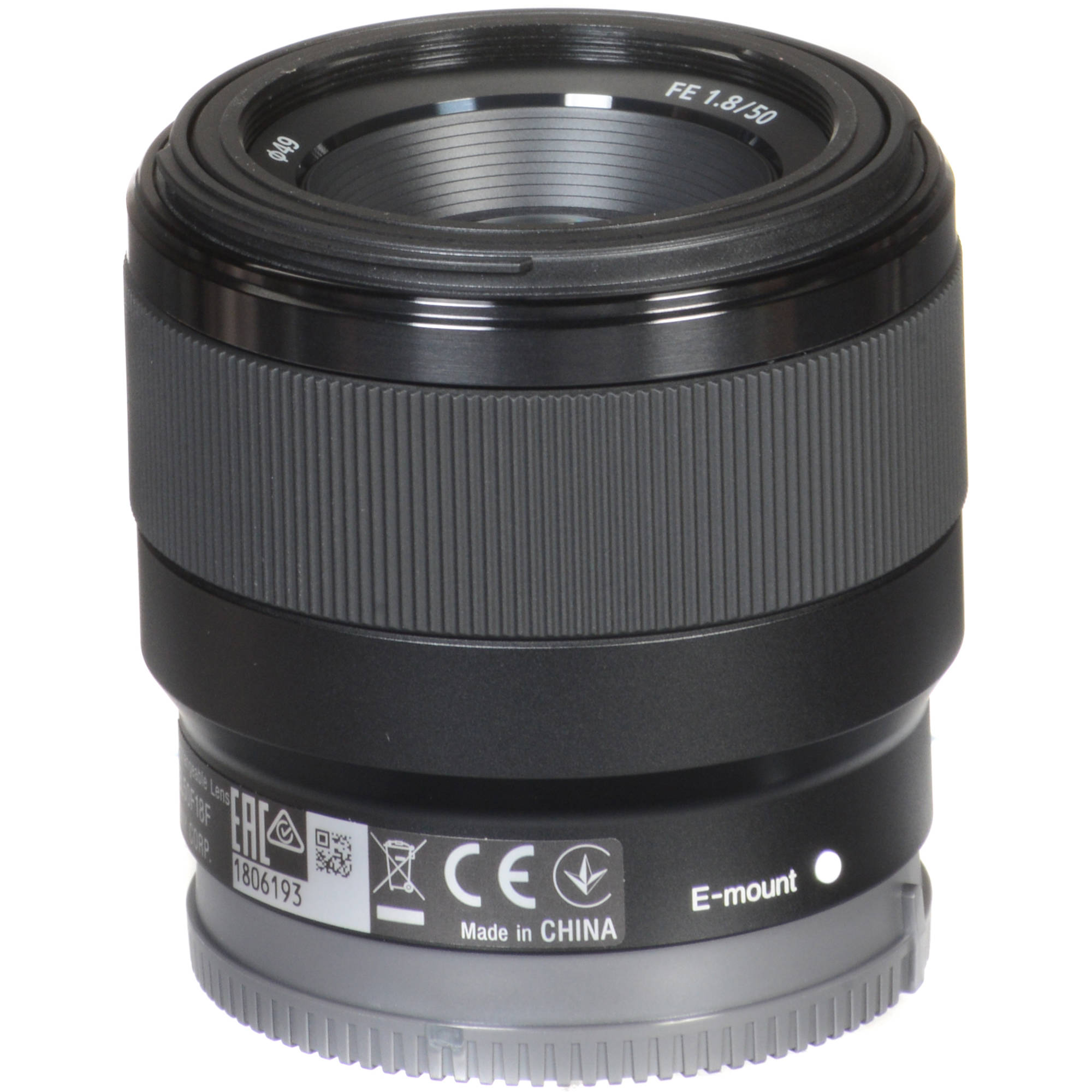 Sony FE 50mm f/1.8 Lens SEL50F18F Greentoe Photo Video
